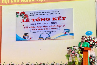 LỄ TỔNG KẾT NĂM HỌC 2025 – 2026 VÀ LỄ RA TRƯỜNG CHO HỌC SINH LỚP 5