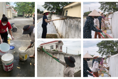 Trường tiểu học Ninh Hòa chung tay vì ngôi trường Xanh, Sạch, Đẹp