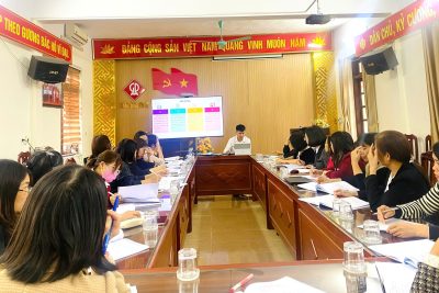 Trường Tiểu học Ninh Hòa tổ chức Bồi dưỡng nâng cao năng lực dạy học môn Mĩ thuật, Âm nhạc qua hoạt động giáo dục STEAM
