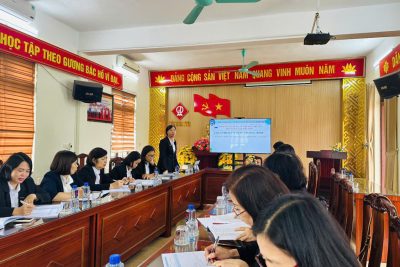 Trường Tiểu học Ninh Hòa tổ chức chuyên đề bồi dưỡng nâng cao năng lực dạy học môn Toán theo Chương trình GDPT 2018