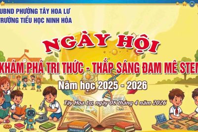 Ngày hội sách và STEM : “Khám phá tri thức, thắp sáng đam mê STEM”